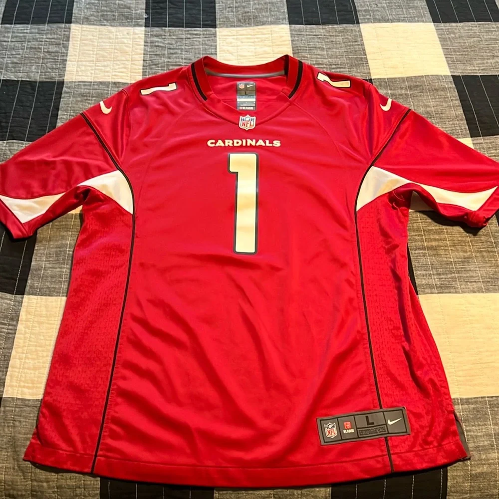 Arizona Cardinals #1 Kyler Murray NFL Home On field Nike Jersey